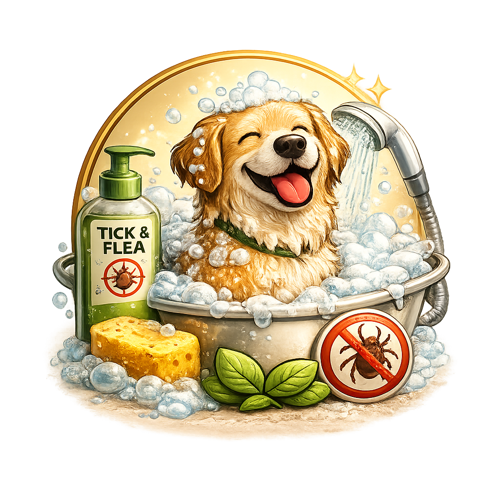 🛁 Tick Bath for Dogs